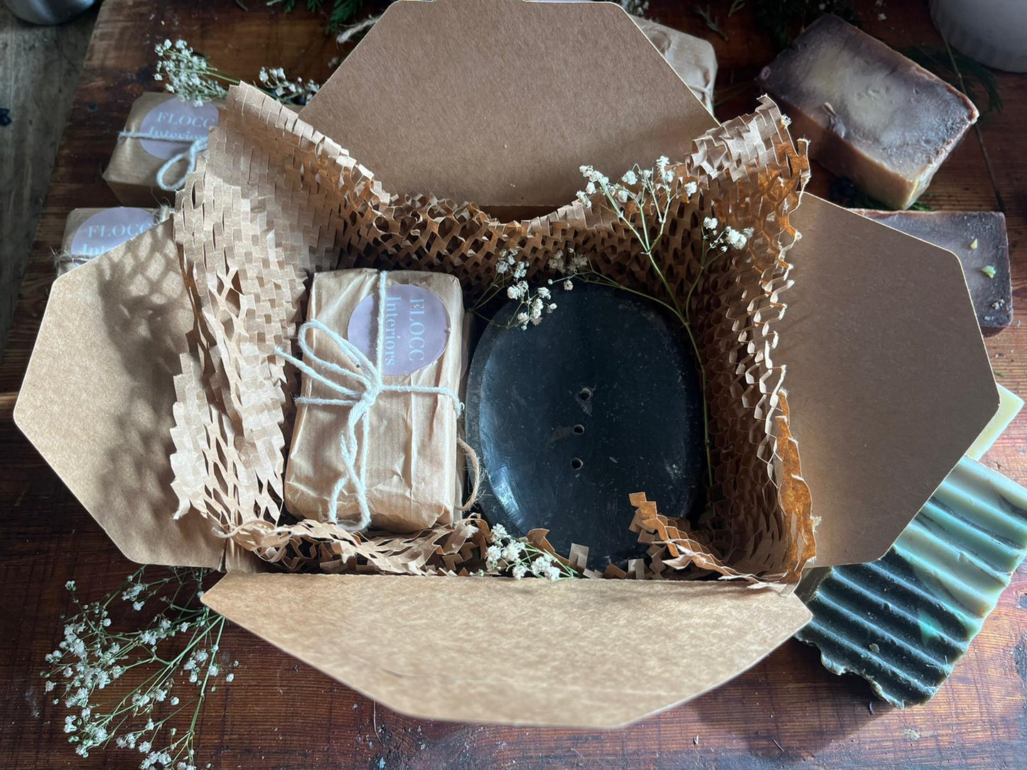 Chocolate Orange Flocc Box