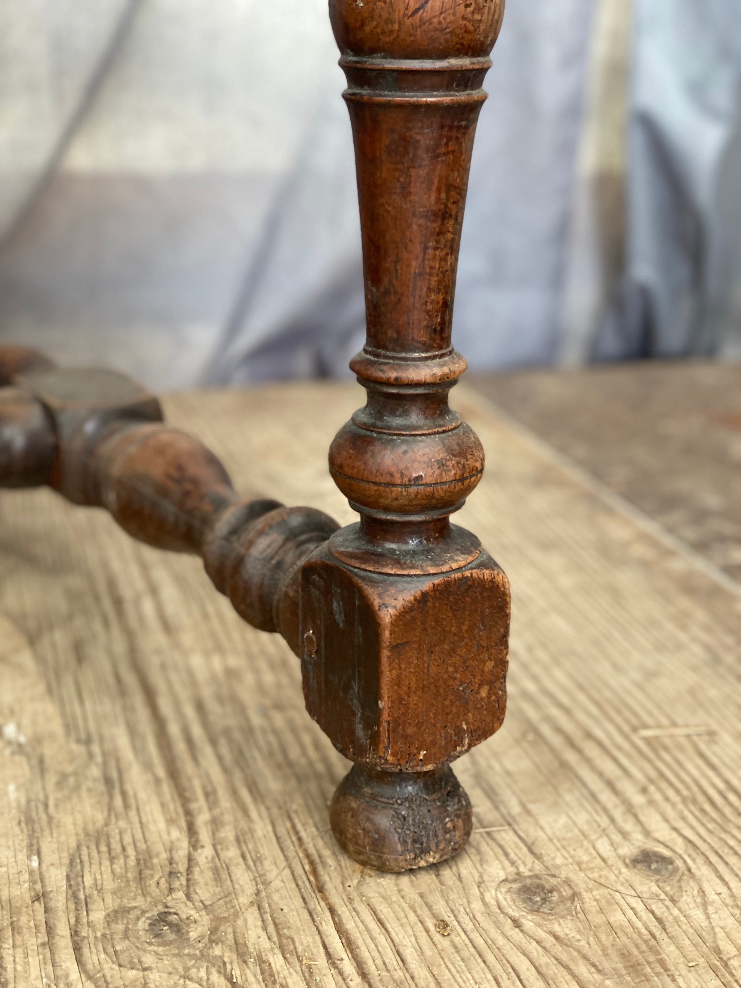 18th century French tax collecting table