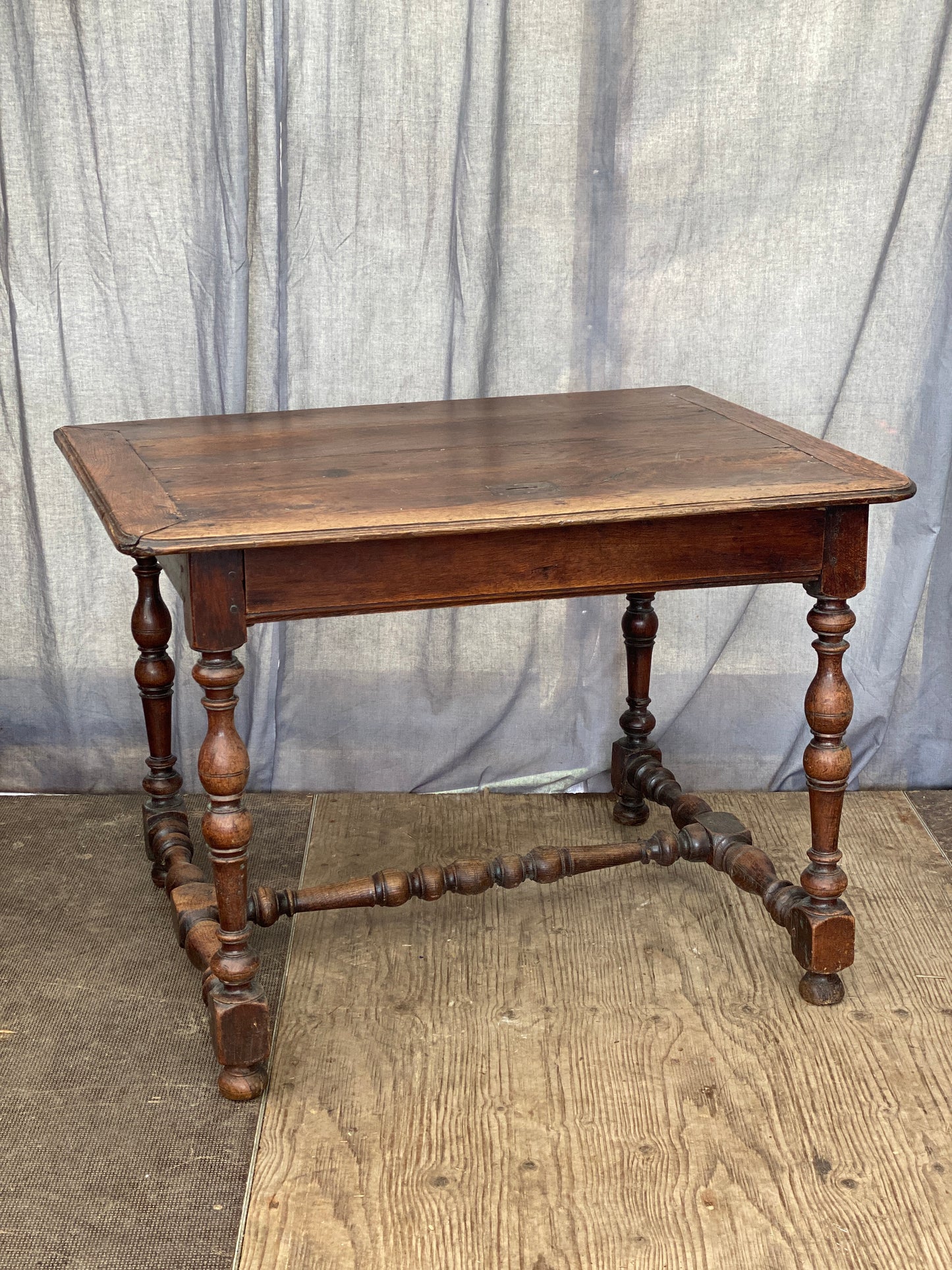 18th century French tax collecting table