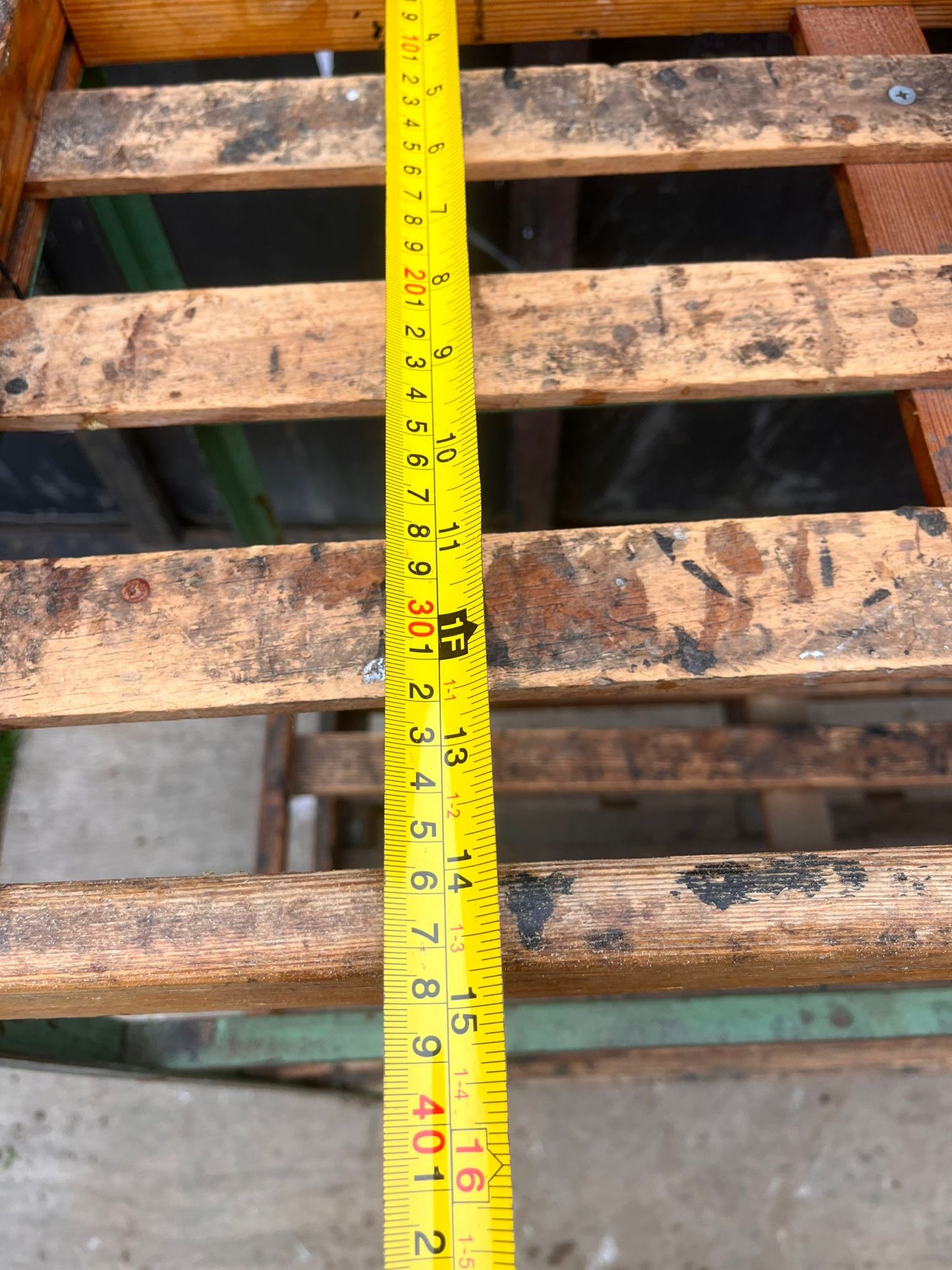 Antique Shoe Last Metal Trolley with Shelves