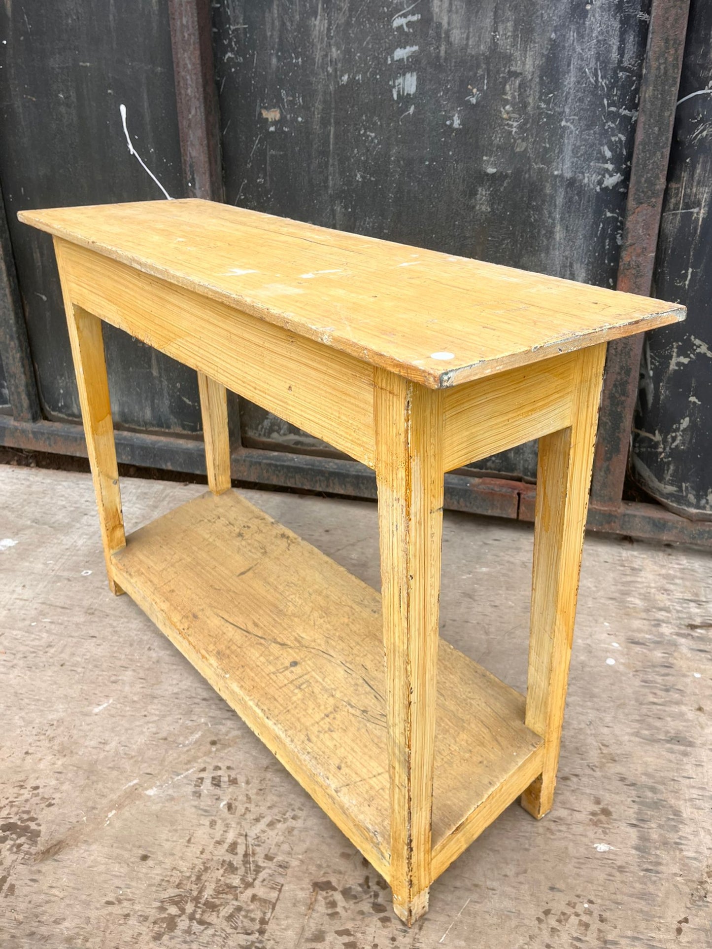 Vintage Scottish Pine Sunday School Desk