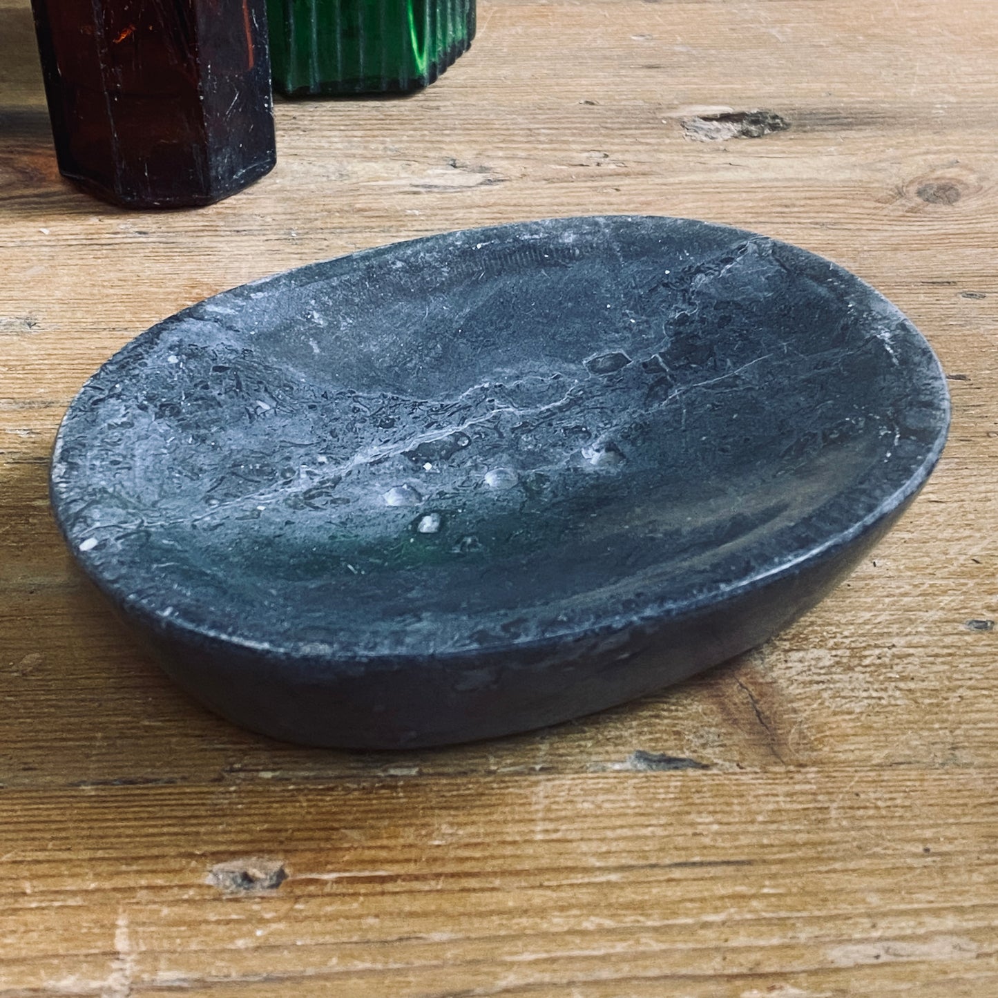Indonesian marble soap dishes
