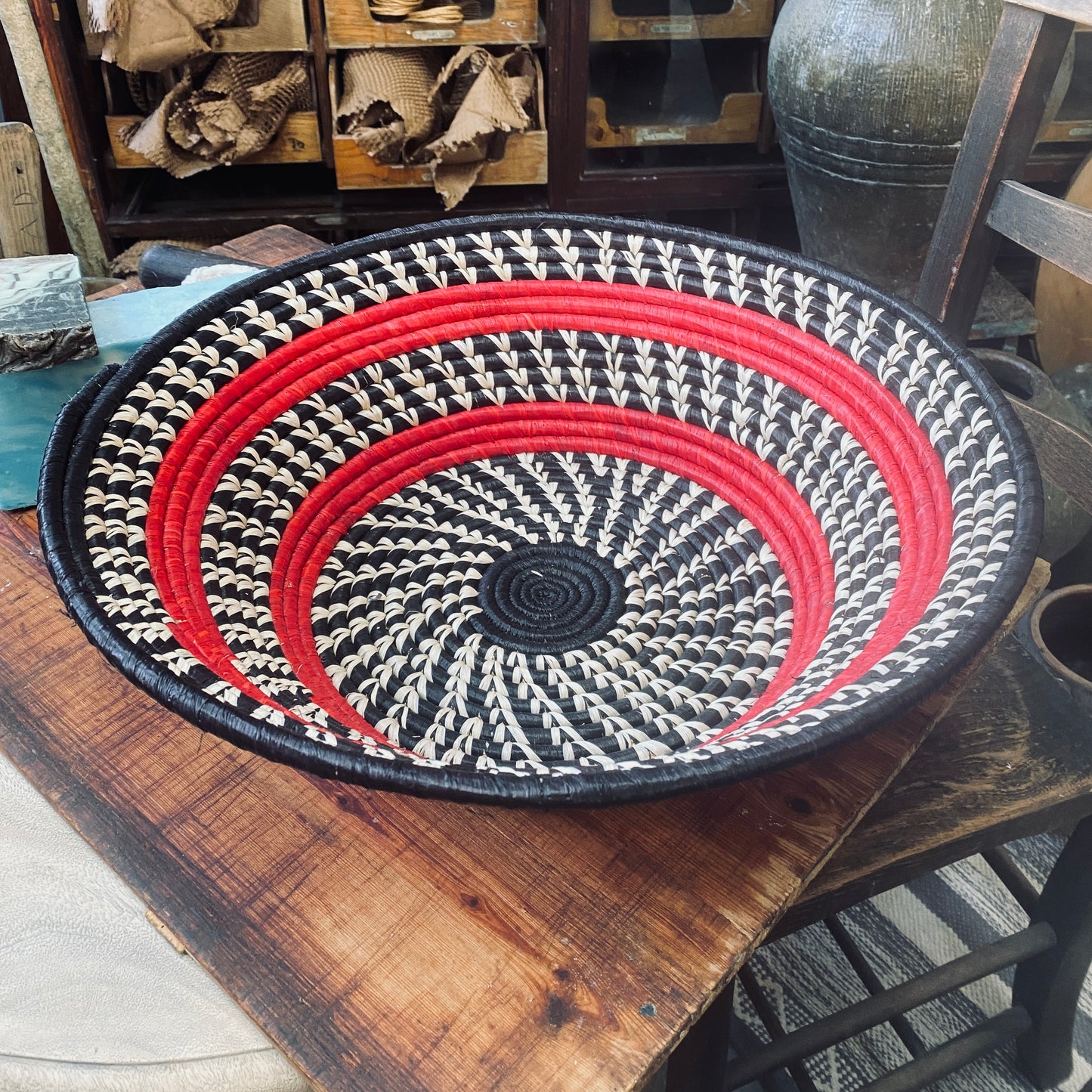 Hand woven bowls
