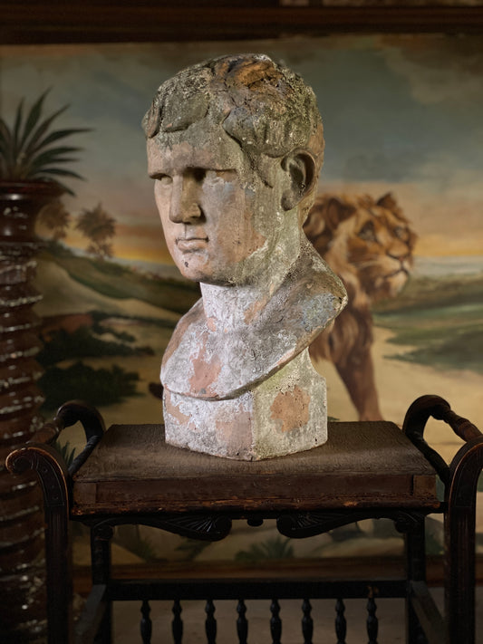 Terracotta bust
